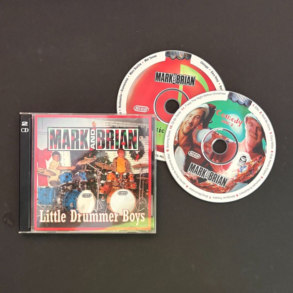 Mark & Brian: Little Drummer Boys 2-CD set. Christmas. 2000